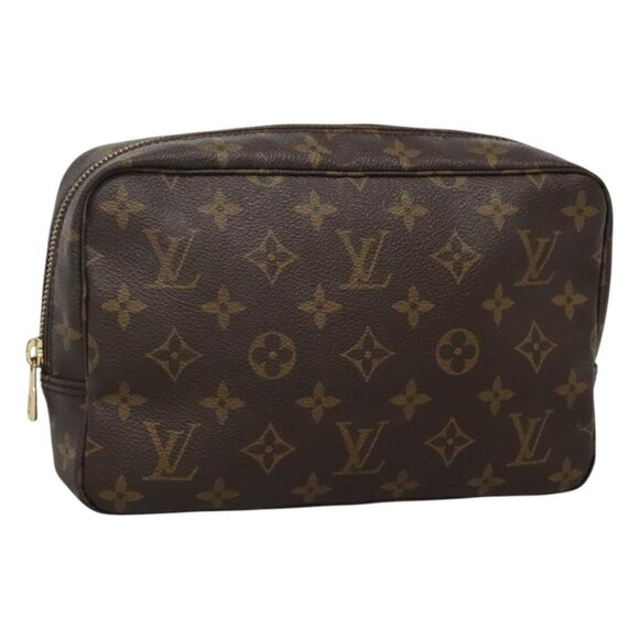 LOUIS VUITTON Monogram Trousse Toilette 23 Clutch Bag M47524 LV Auth 115743 - Picture 1 of 16